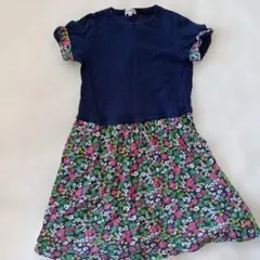 値引き中！SHOO LA RUE 半袖ワンピース 130cm 花柄オソロい出品中のサムネイル