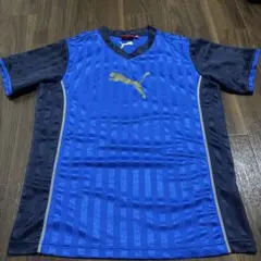PUMA サッカーシャツ ゲームシャツ ブルー
