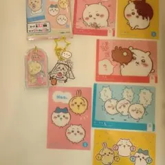 ちいかわキラキラクリアカードコレクションNo.01 02 15 21 22