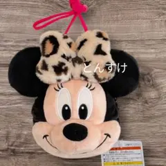 新品 ミニー　 ショルダーバッグ 　ヒョウ柄　レオパード　ブラウン　ポーチ