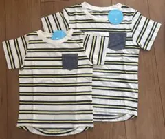 キッズ　Tシャツ 2枚セット サイズS（90〜100）とＬ（110〜120）のサムネイル