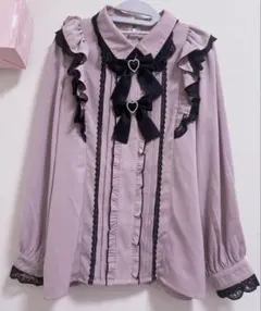 ROJITA・ダブルリボンフリルブラウス