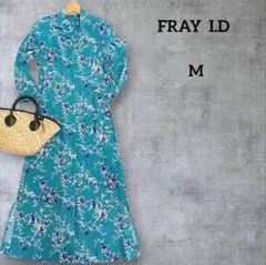 FRAY I.D 花柄シャツワンピースサイズ 1 (M) フレイアイディ
