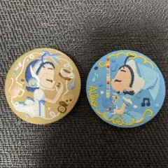 おジャ魔女どれみ　あいこセット　刺繍缶バッチ