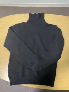 Agnes b Black Turtleneck Sweater フランス製のサムネイル