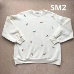 ⭐︎未使用級⭐︎Samansa Mos2 花柄刺繍 セーター