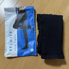 BELMISE slim tights Mサイズ ブラックのサムネイル