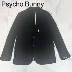 美品❗️Psycho Bunny テーラードジャケット　2B グリーン　ドット柄のサムネイル