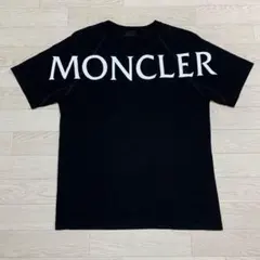 美品☆高級モデル☆ラバーロゴ】モンクレール Tシャツ 半袖 入手困難