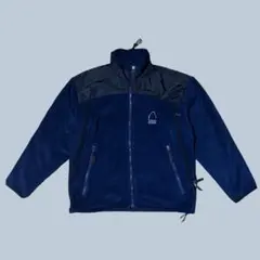 USA製 Sierra Designs フリースジャケット ネイビー M