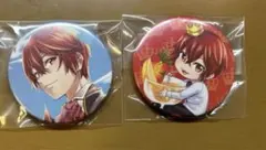 うらさかキングダム 缶バッジ フィアンセ あほの坂田 となりの坂田