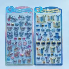 正規品 エンジェルブルー パペットスンスン うるちゅるポップシール