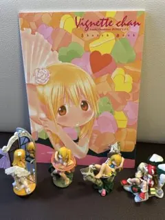【最終値下げ】ヴィネットちゃん 4体セット＋大嶋優木ラフ画収録本 2025年最新】ヴィネットちゃんコミケ71限定の人気アイテム - メルカリ