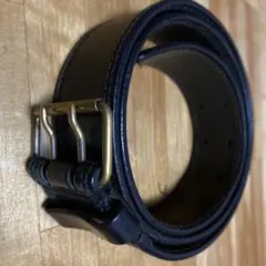 Dior Homme レザーベルト ダブルピン ブラックのサムネイル