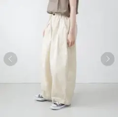 ゆ*み様 ハーベスティ　サーカスパンツ　アイボリー　0