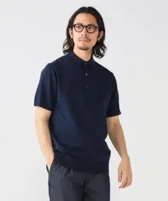 B:MING by BEAMS　ウォッシャブル ニットポロ 　ビームス　XLのサムネイル