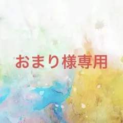 おまり様確認専用ページ【取り置き中　3月26日迄】