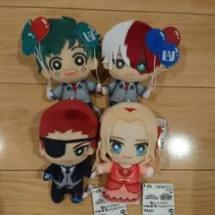 ナムコ限定 僕のヒーローアカデミア ともぬい　　 第一弾 4種コンプリートセット