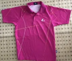 LUCENT ピンク ポロシャツ Mサイズ