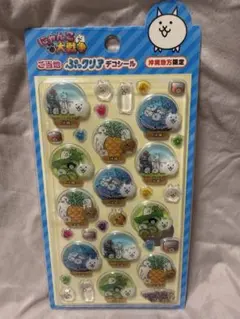 にゃんこ大戦争 ご当地 ぷっクリア デコシール 沖縄地方限定のサムネイル