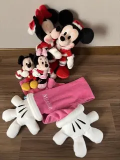 ミッキー ミニー クリスマス ぬいぐるみセット