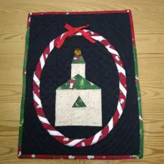 【新品未使用】クリスマス ミニタペストリー