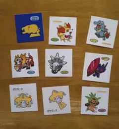 ポケモンパン① デコキャラシール ポケモンスリープ ピカチュウ