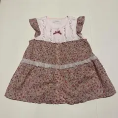 【bebe reduction】ベビー ワンピース 花柄のサムネイル
