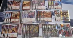 デュエルマスターズ 赤単速攻(赤単フミガルド)デッキ 微高レート 3重