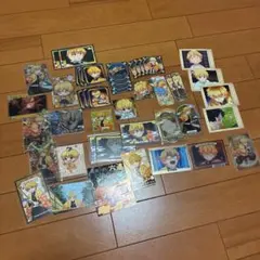 鬼滅の刃　我妻善逸　シール　カード　セット