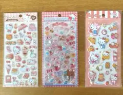 ボンボンドロップ　キャンディ　ジュエルマシュマロ　サンリオ　キティ3枚セット