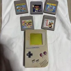 初代　任天堂　Nintendo ゲームボーイ　カセット付き