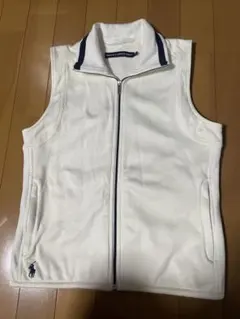 Ralph Lauren Golf アイボリー ジップアップベスト M