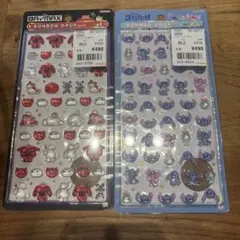 弥*衛様 国内正規品　ボンボンドロップシールmini 2種　スティッチ　ベイマッ