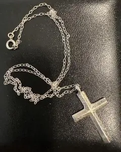 ヴィンテージ　インディアンジュエリー　 十字架 ネックレス　刻印有り