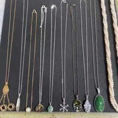 古*i様 まとめ売りアクセサリーS36☆ネックレス10点オークション