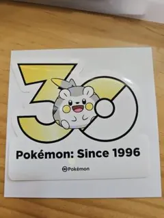 韓国限定　ポケモン　ポップアップ　30周年ステッカー　トゲデマル