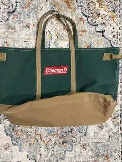 Coleman 大容量 トートバッグ 廃盤モデル 旧ロゴ - メルカリ
