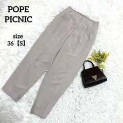 ハイウエストパンツ スラックス