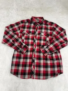Columbia Lサイズ チェック 長袖シャツ【美品】