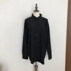 新品未使用　長袖 シャツ 黒 長袖シャツ　XXL