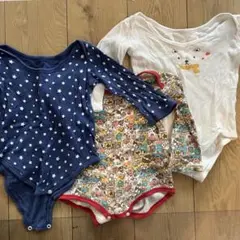長袖ロンパース肌着　90
