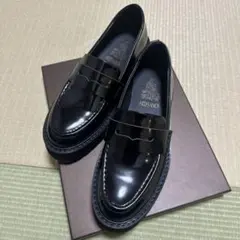 北欧暮らしの道具店　ARTESANOS ブラック ローファー （タッセル付）35