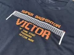 VICTOR スーパーバドミントン Tシャツ