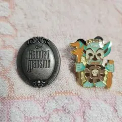 ディズニー　ホーンテッドマンション　タワーオブテラー　ピンズ　ピンバッジ