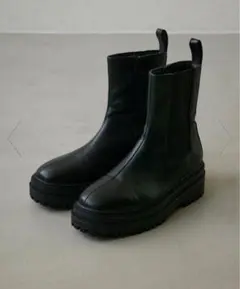 【美品】AZUL BY MOUSSY トラックソールサイドゴアブーツ Lサイズ