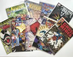 marvel アメコミ リーフ セット 9冊