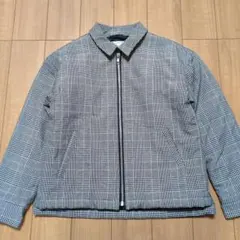 130〜140(XXL) グローバルワーク チェック柄 中綿入り ジャケット