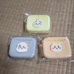 ちいかわ　ミニシリコンポーチ　3点セット