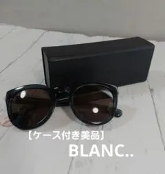 BLANC. B0035 ブラック キャットアイサングラス - メルカリ
